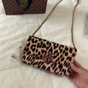 Tory Burch Leopard Print Crossbody Bag